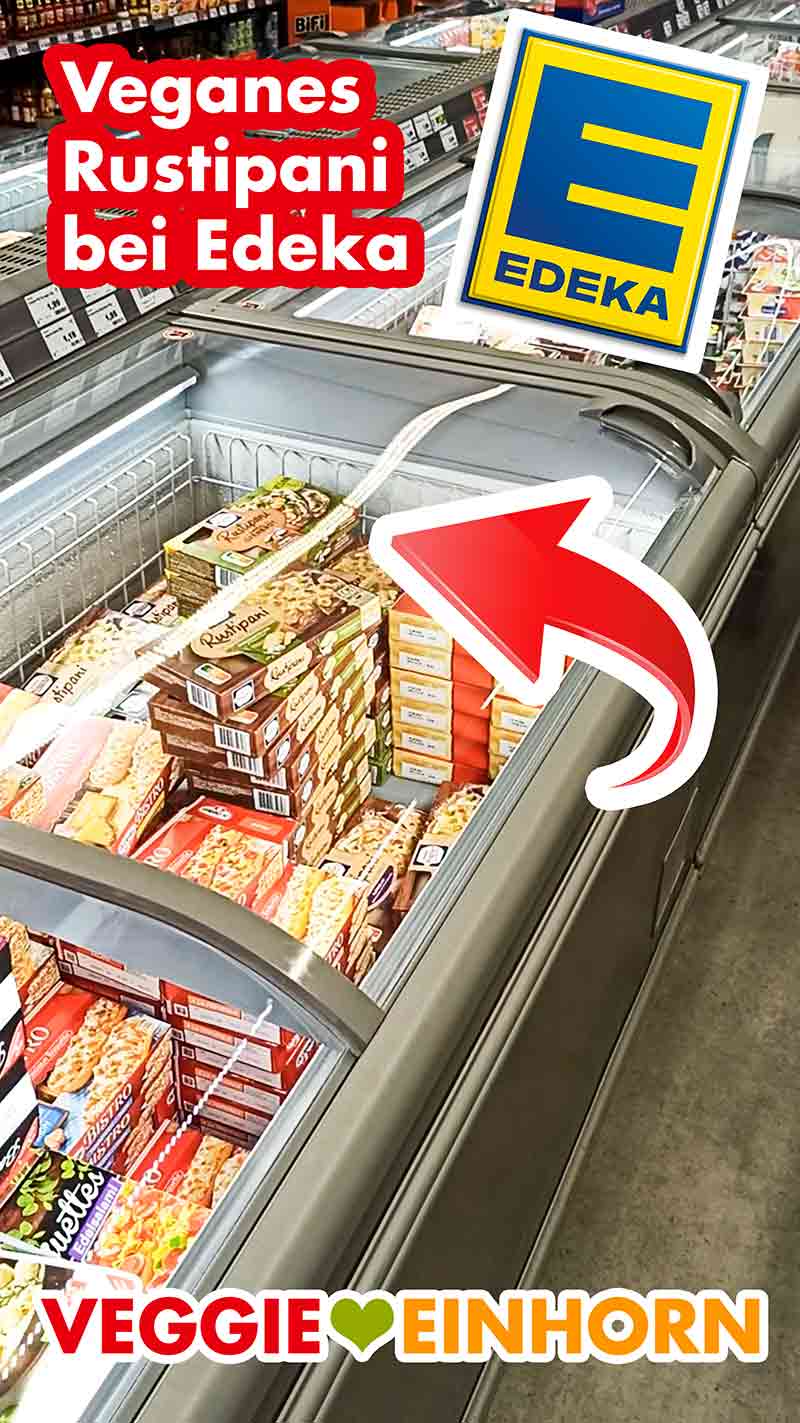 Das vegane Rustipani gibt es bei Edeka. Veganes Rustipani im Edeka