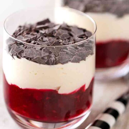 Veganes Schneewittchen Dessert
