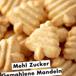 Rezept Veganes Spritzgebäck mit Mandeln