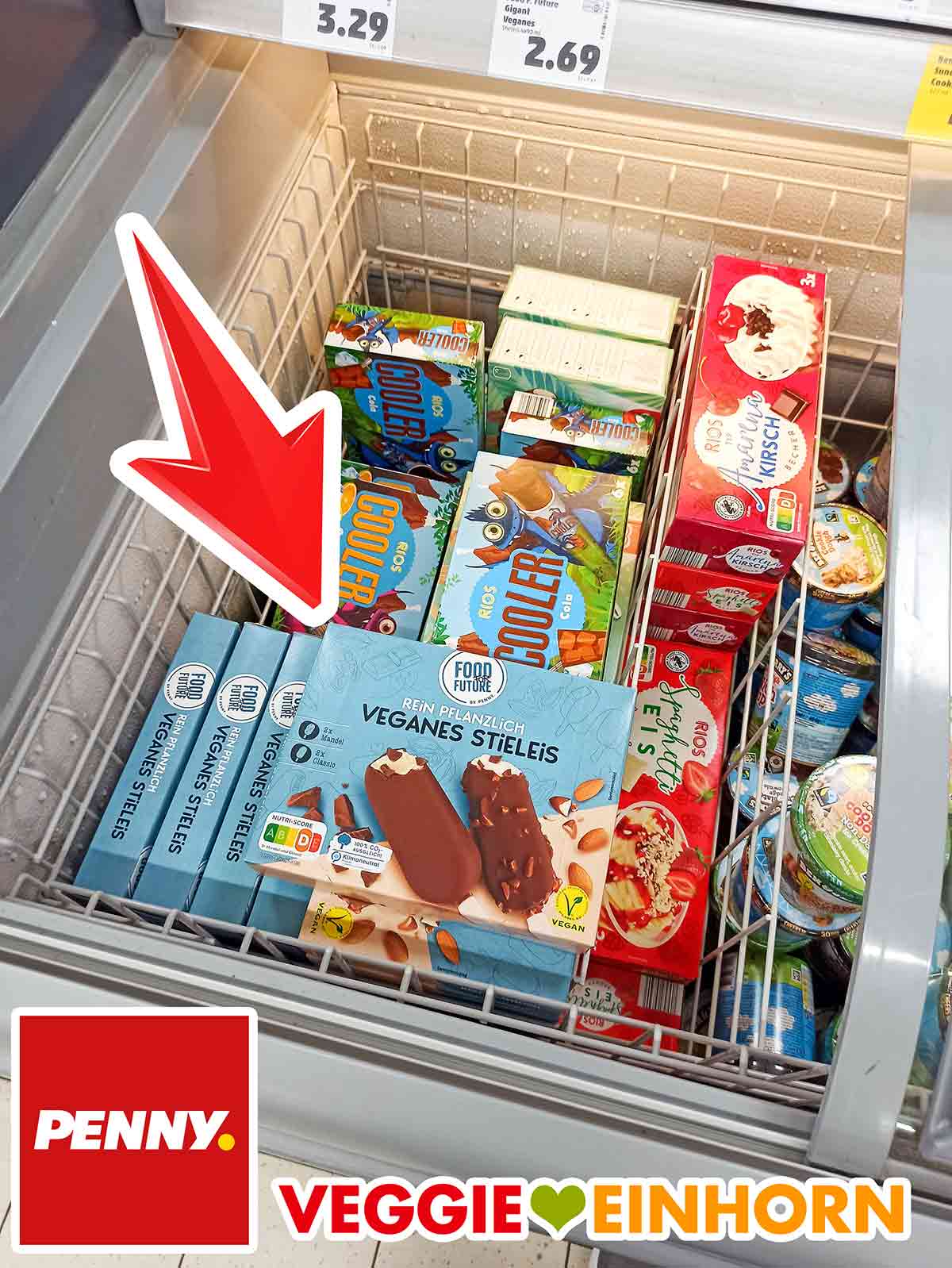 Das vegane Stieleis von Food For Future gibt es bei Penny. Veganes Stieleis von Food For Future in der Tiefkühltruhe bei Penny