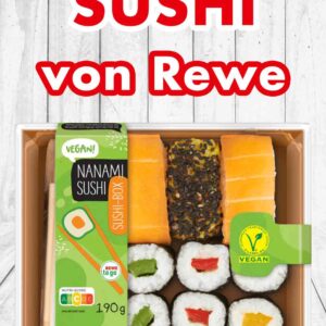 Veganes Sushi von Rewe im Produkttest