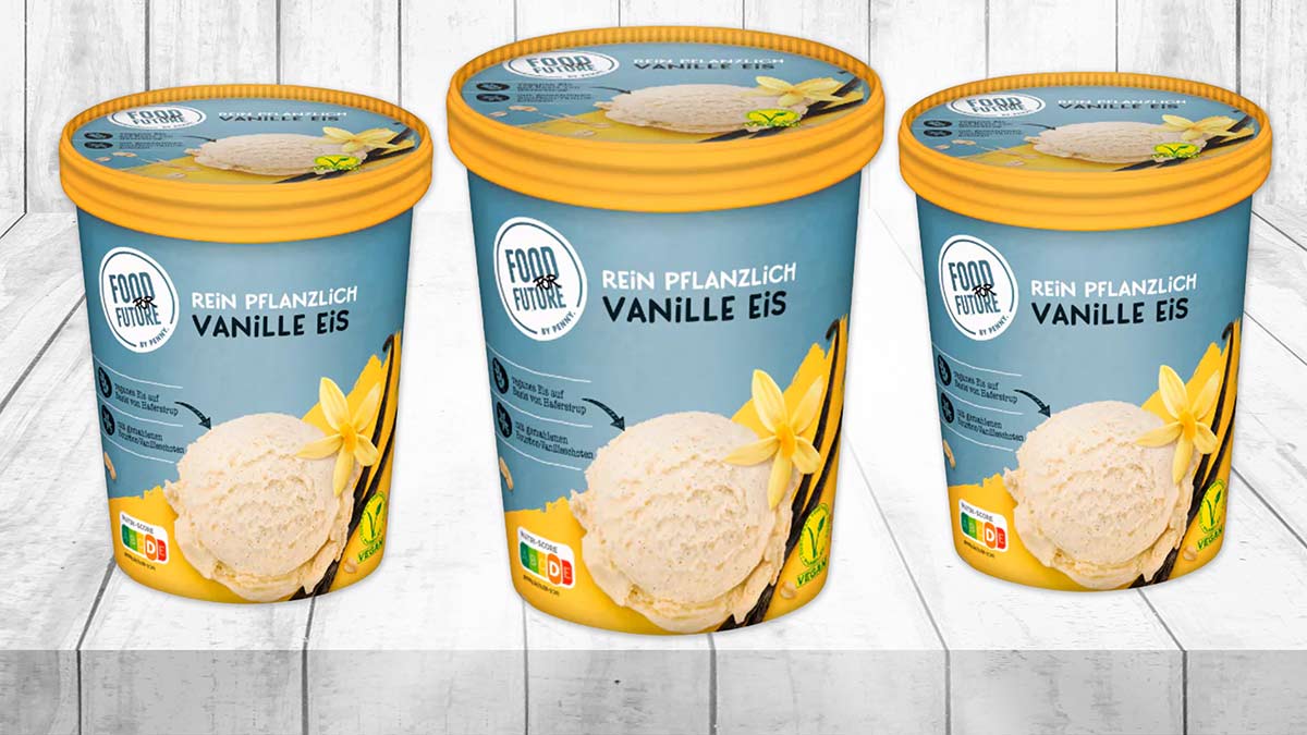 Veganes Vanilleeis von Penny Food For Future