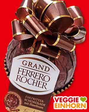 Bitte bewerte das vegane Grand Ferrero Rocher Zartbitter. Grand Ferrero Rocher Zartbitter