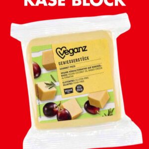 Veganer Gouda Käse Block von Veganz im Test