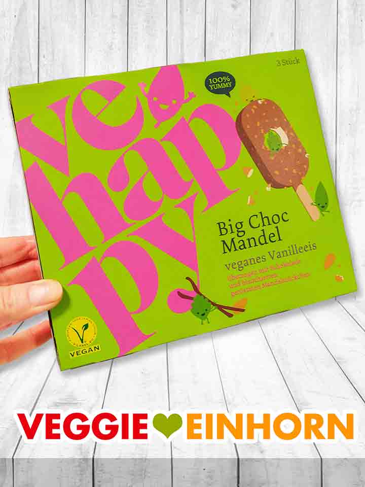 Big Choc Mandel Veganes Eis von vehappy
