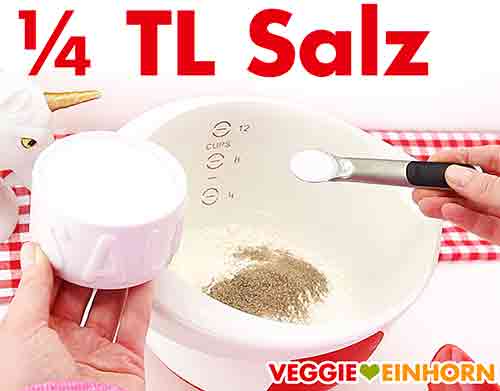 Salz Salz zufügen