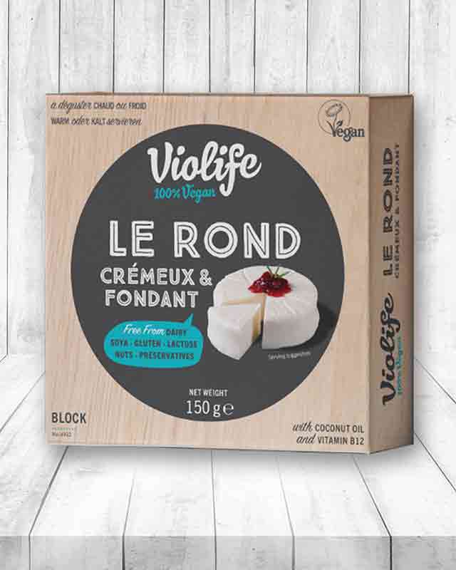 Eine Packung Violife Le Rond